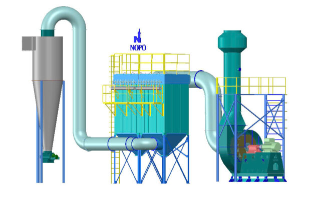 Hệ thống lọc bụi 2 cấp