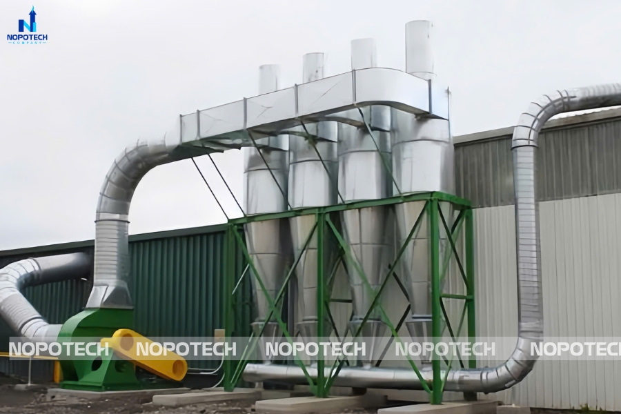 Hệ thống hút bụi gỗ do NOPOTECH cung cấp sở hữu nhiều ưu điểm vượt trội