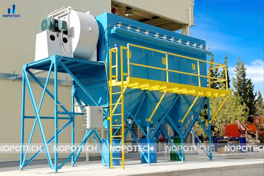 Hệ thống hút bụi gỗ do NOPOTECH tư vấn, thiết kế, sản xuất và lắp đặt rất được ưa chuộng