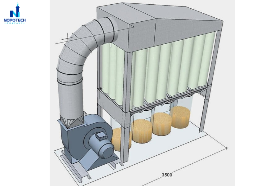 Hệ thống hút lọc bụi filter
