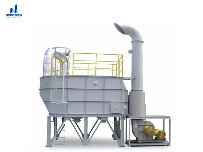 Hệ thống xử lý khói hàn của NOPOTECH áp dụng công nghiệp tháp hấp phụ