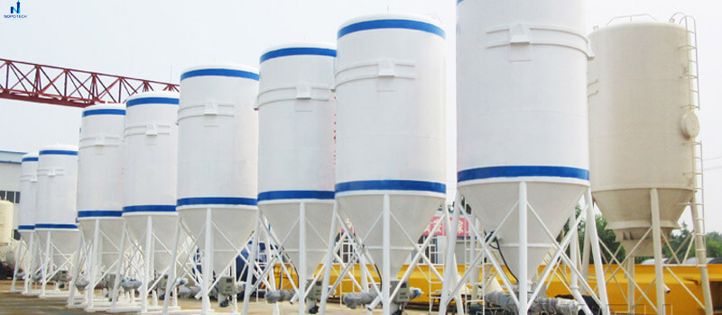 Thiết bị silo xi măng cần xử lý bụi