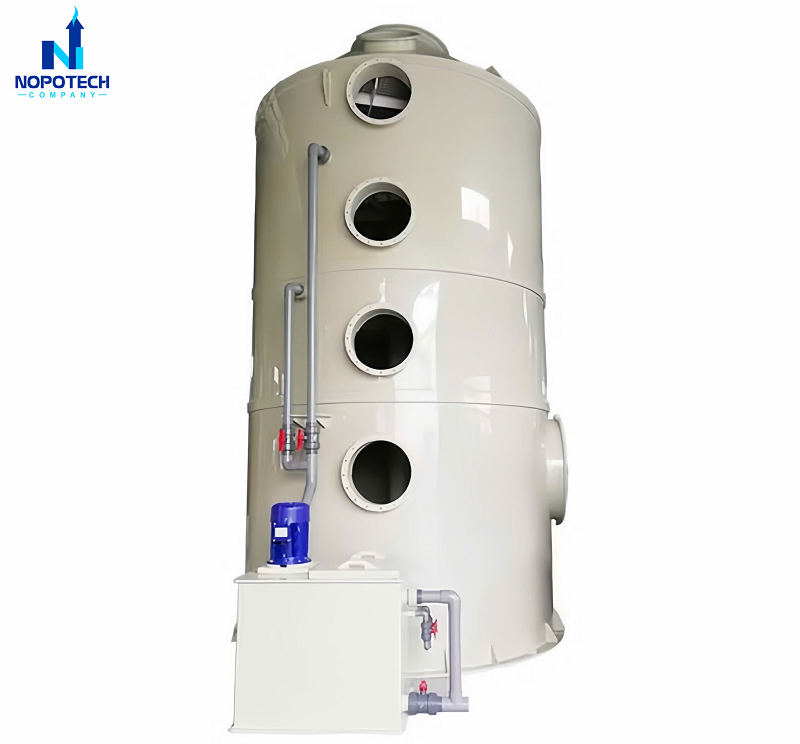 Tháp hấp thụ xử lý khí thải của NOPOTECH sở hữu nhiều ưu điểm nổi bật