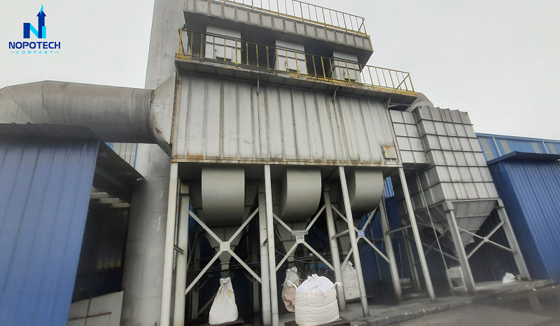 Hệ thống lọc bụi túi vải của NOPOTECH