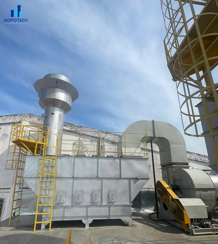 Các hệ thống xử lý khí thải hóa chất công nghiệp của NOPOTECH được ứng dụng rộng rãi