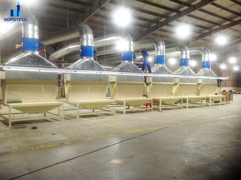 Hệ thống xử lý bụi chà nhám trở thành giải pháp được ứng dụng rộng rãi hiện nay