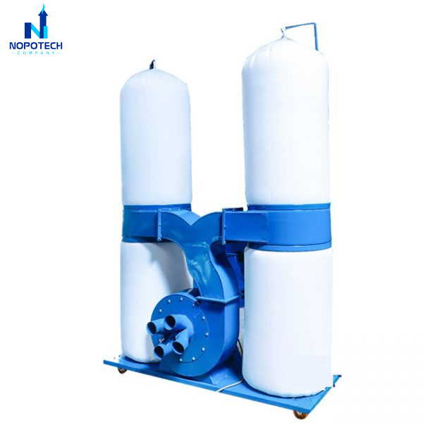 Quạt hút bụi di động 2 túi vải