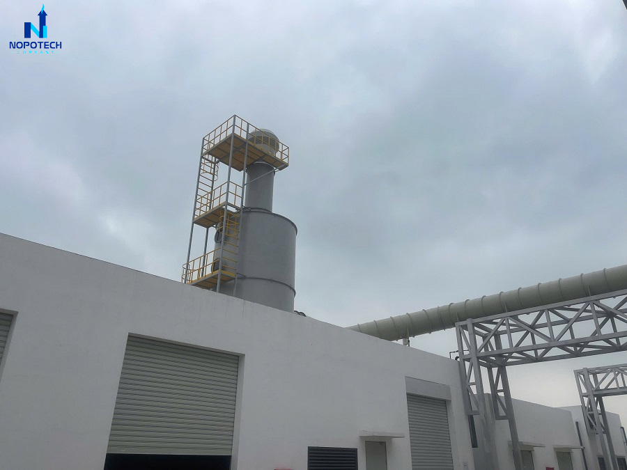 Hệ thống xử lý khí thải chất lượng cao được tính toán, thiết kế và sản xuất đáp ứng tiêu chuẩn