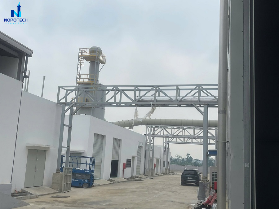 Hệ thống xử lý khí thải chất lượng cao được tính toán, thiết kế và sản xuất đáp ứng tiêu chuẩn