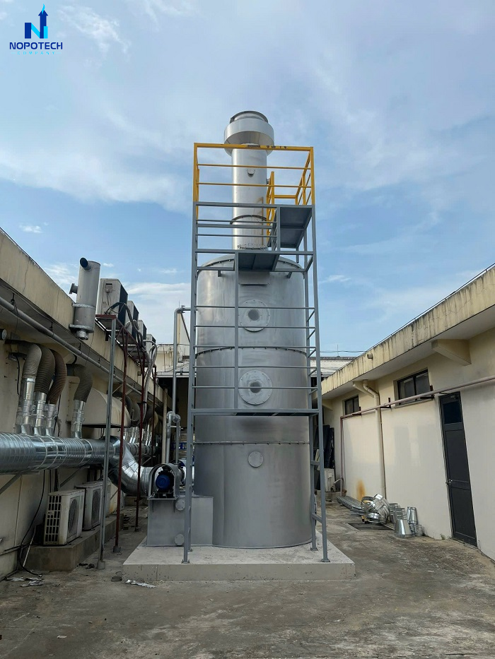 Hiện nay tháp hấp thụ nhựa PP được ứng dụng rộng rãi trong nhiều lĩnh vực công nghiệp