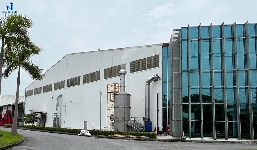 NOPOTECH đã triển khai nhiều giải pháp xử lý khí thải tại Hưng Yên