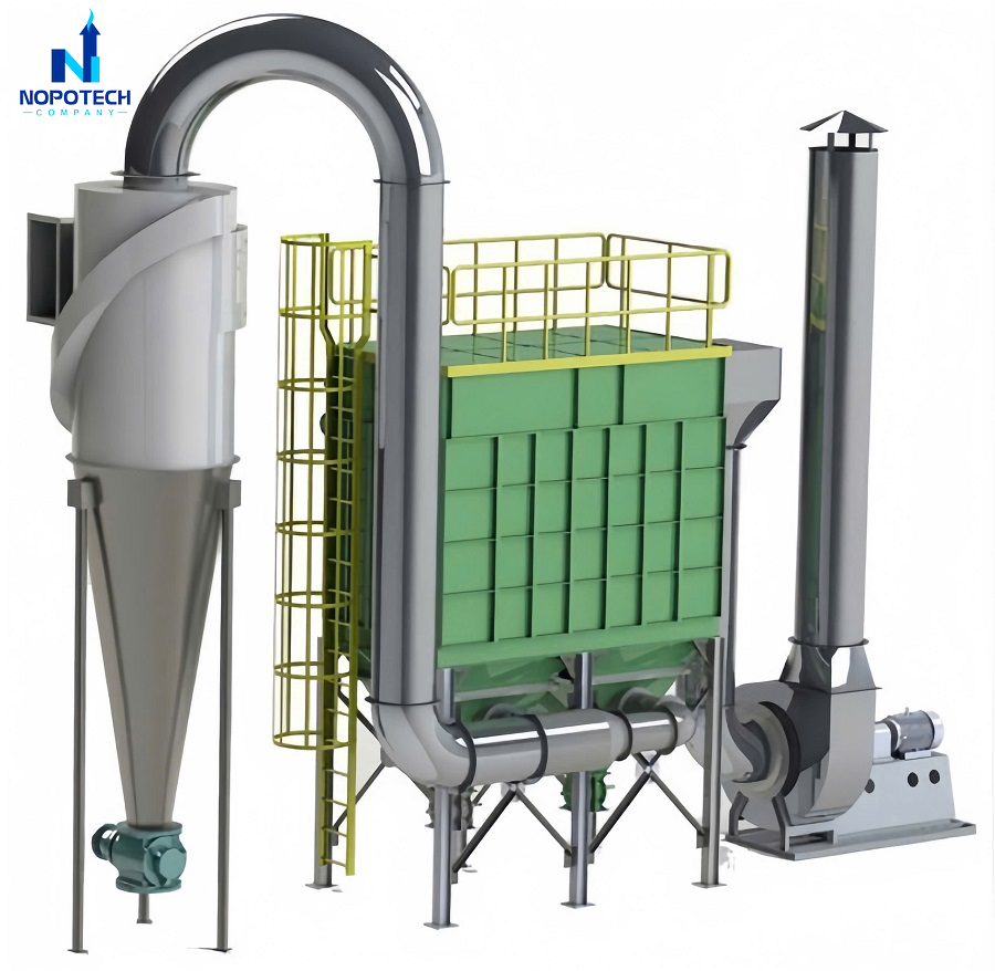 Cyclone kết hợp hệ thống lọc bụi túi vải là giải pháp được nhiều doanh nghiệp lựa chọn