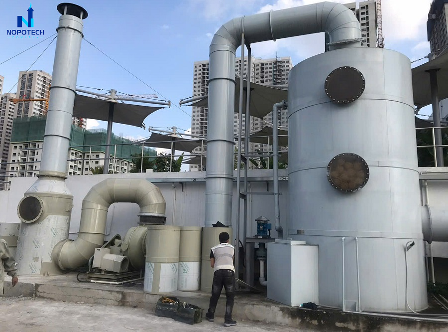 Kết hợp nhiều công nghệ xử lý khí thải để đem tới hiệu quả cao nhất