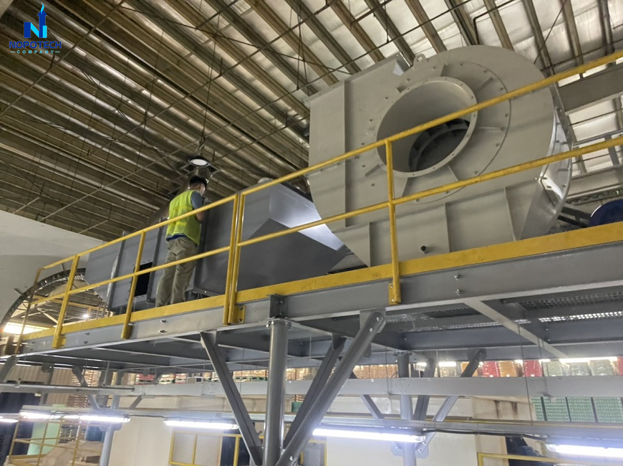NOPOTECH triển khai quy trình xử lý khí thải tại Nam Định chuyên nghiệp từ A-Z