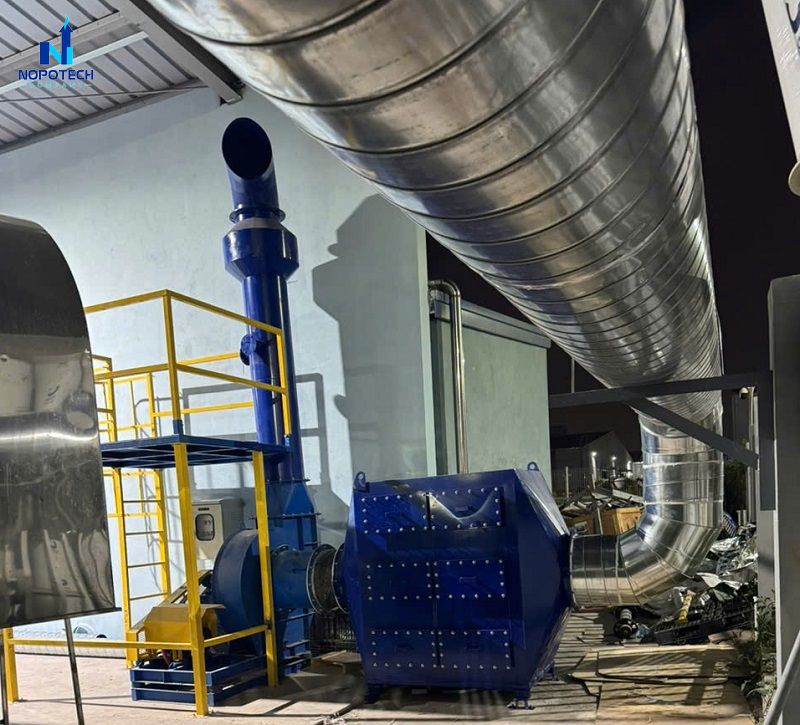 Dự án xử lý mùi nhựa ép tại Kyungnam Hải Phòng