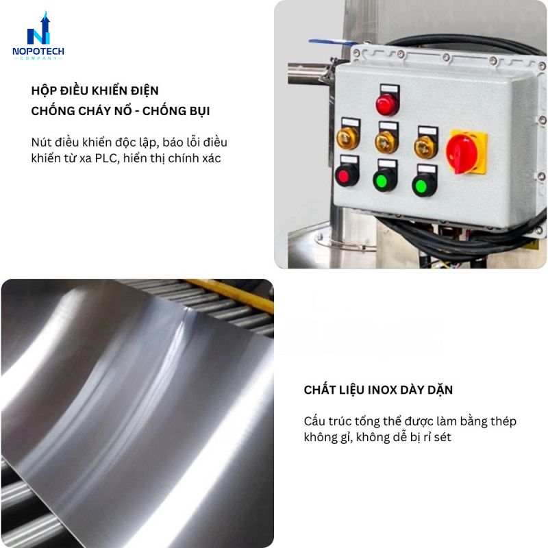 Đặc điểm cấu tạo nổi bật của tháp xử lí khí thải Venturi