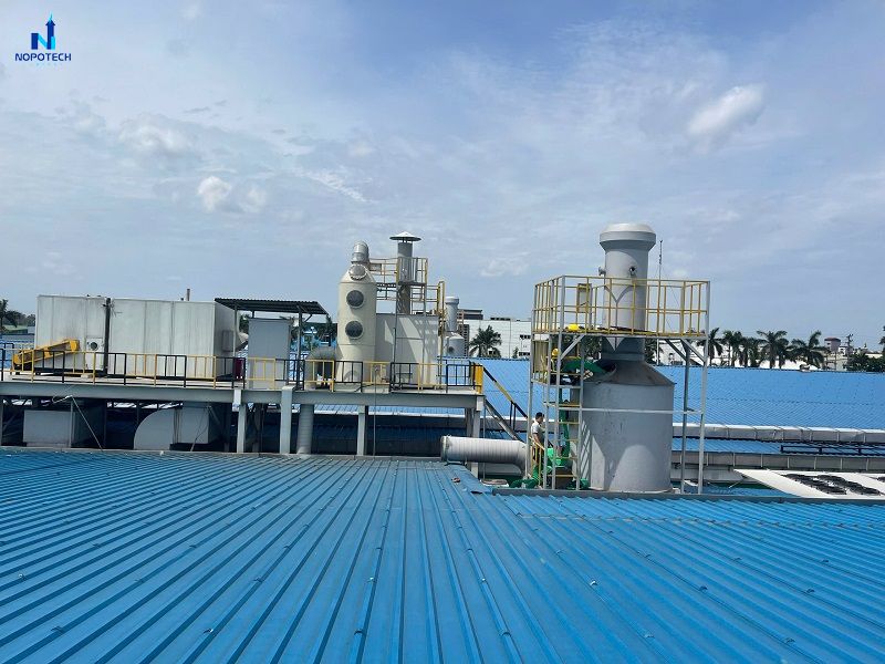 Ưu điểm của Xử lý khí thải phòng thí nghiệm bằng tháp hấp thụ