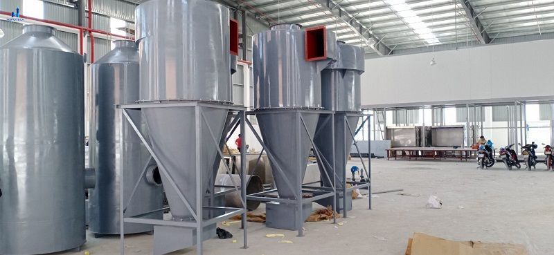 Nguyên lý và cấu tạo hệ thống hút lọc bụi công nghiệp