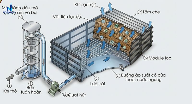 Công nghệ xử lý khí thải sinh học