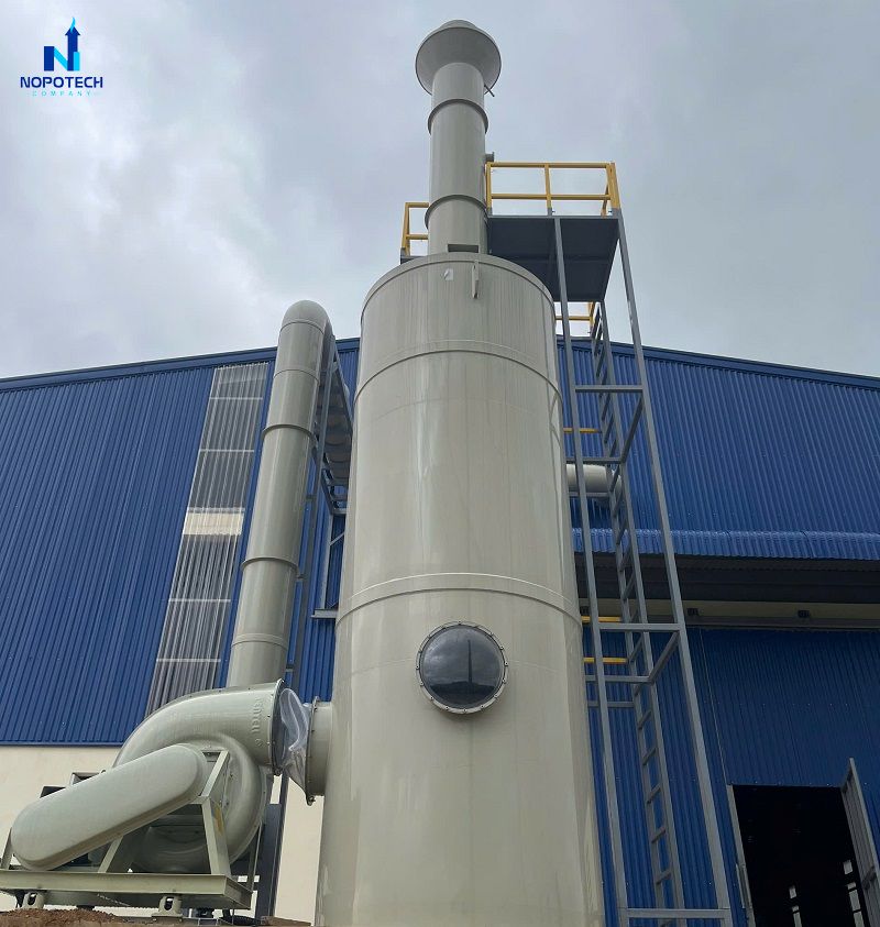 Báo giá Xử lý khí thải NH3