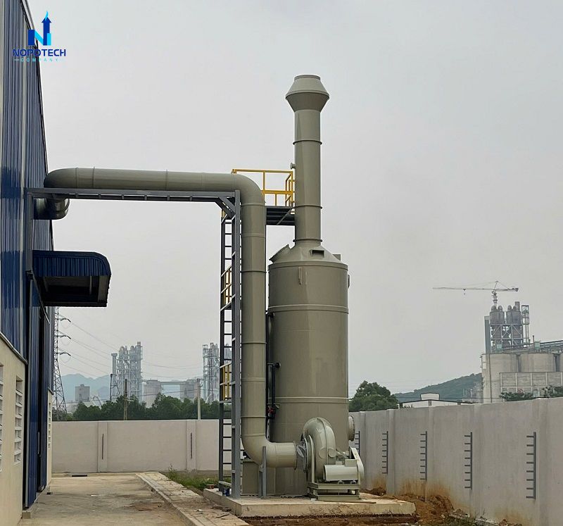 Xử lý khí thải NH3