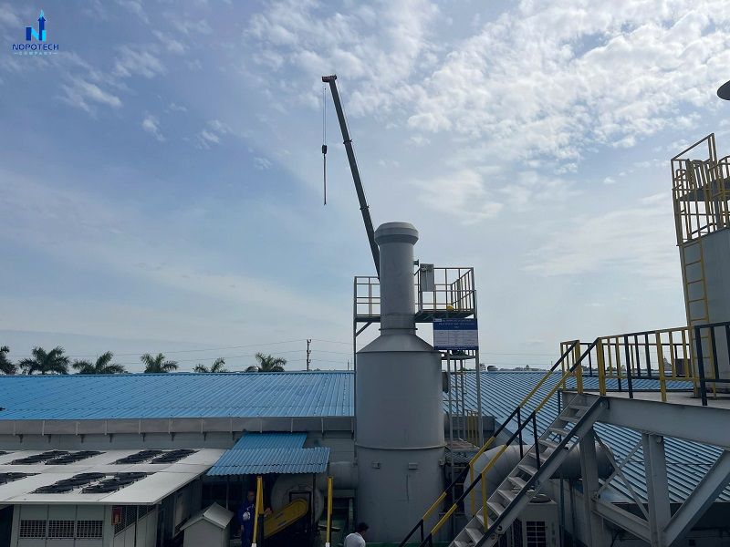 Xử lý khí thải NH3