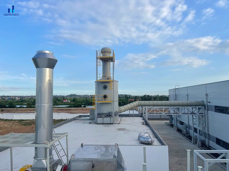 Xử lý khí thải NH3