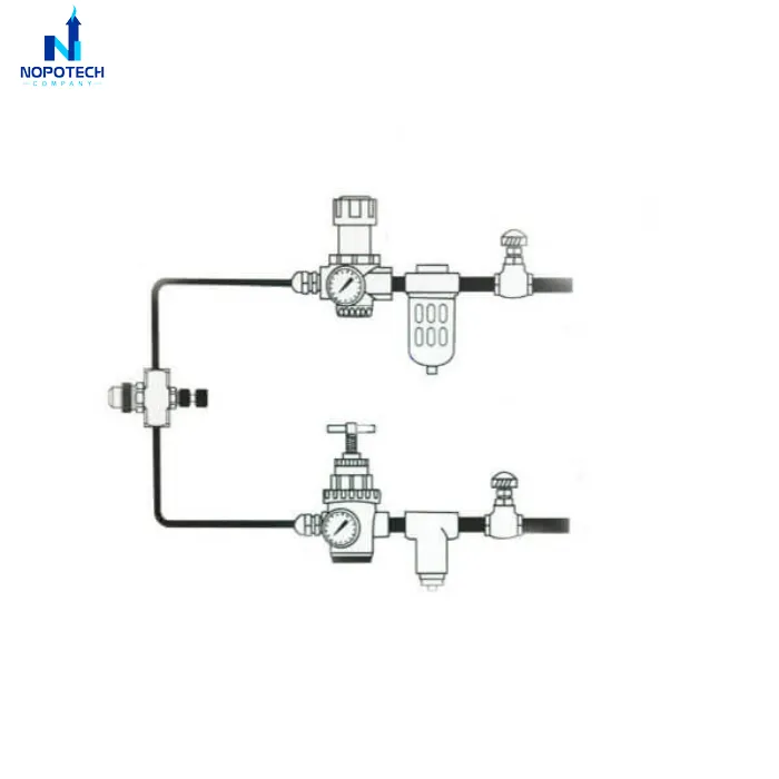 Ứng dụng Béc phun nguyên tử hỗn hợp nước và khí hình rẻ quạt inox 304