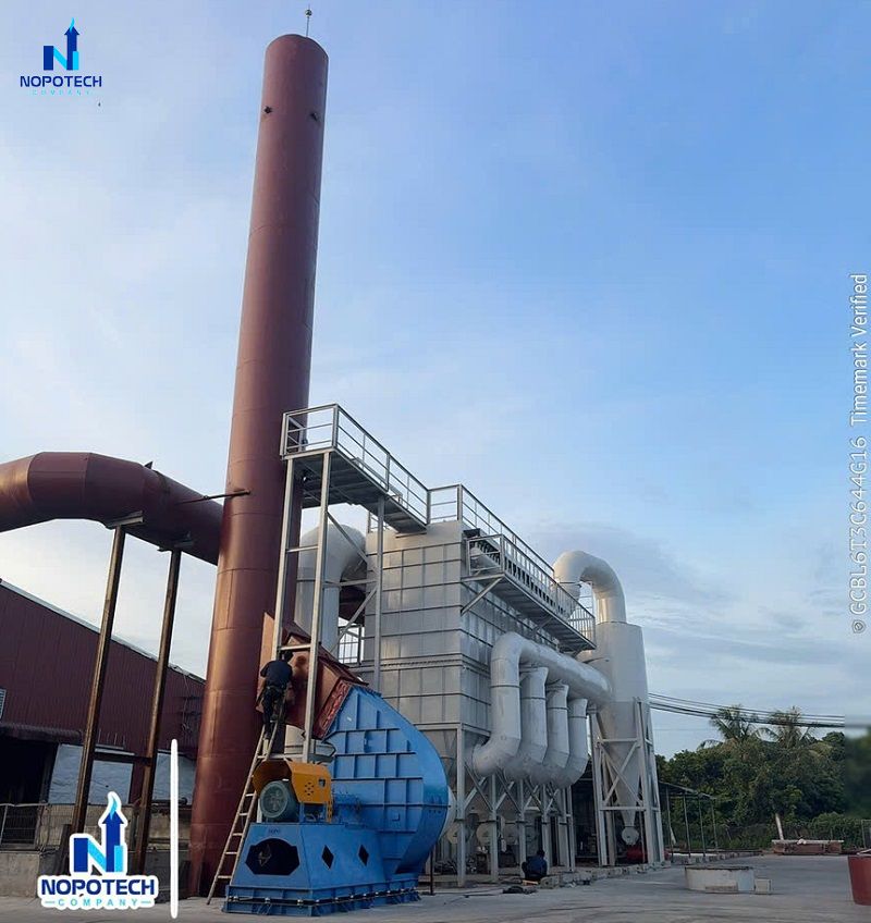Dự án hệ thống lọc bụi công suất lớn tại Hải Phòng