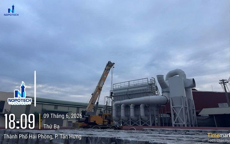 Dự án hệ thống hút lọc bụi nhà máy sản xuất kim loại