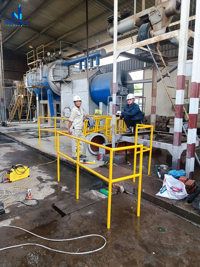 Dự án hệ thống hút lọc bụi túi vải lò hơi số 3 tại Nitori