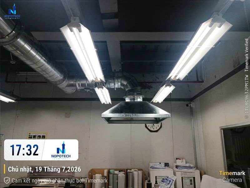 Dự án hệ thống xử lý khí thải hệ in kín và dán keo tại nhà máy Nitori