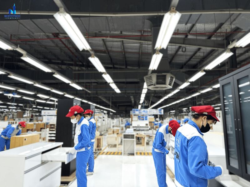 Dự án hệ thống xử lý khí thải phòng pha sơn tại Nitori