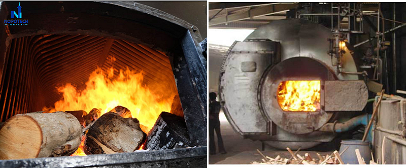 So sánh công nghệ xử lý khí thải lò hơi đốt củi và lò hơi đốt than
