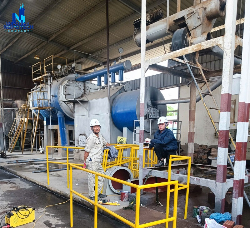 So sánh công nghệ xử lý khí thải lò hơi đốt củi và lò hơi đốt than