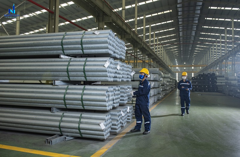 Xử lý bụi trong quá trình sản xuất ống thép mạ kẽm