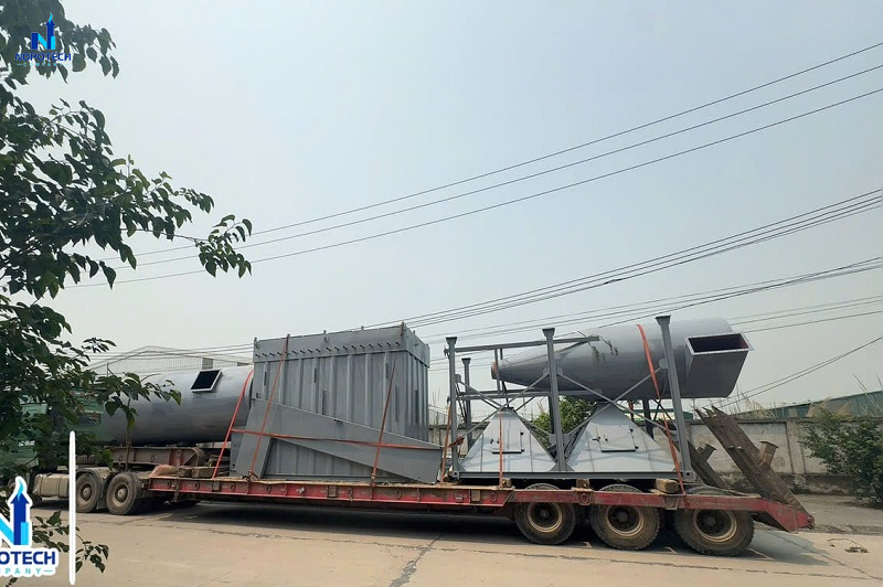 Xử lý khí thải lò nấu đồng