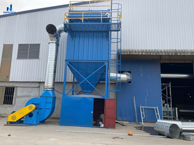 Cải tạo hệ thống hút lọc bụi cũ