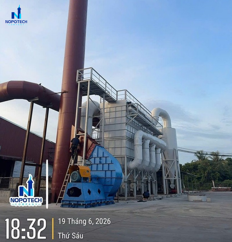 Cải tạo hệ thống hút lọc bụi cũ