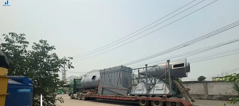 NOPOTECH cung cấp hệ thống xử lý khí thải