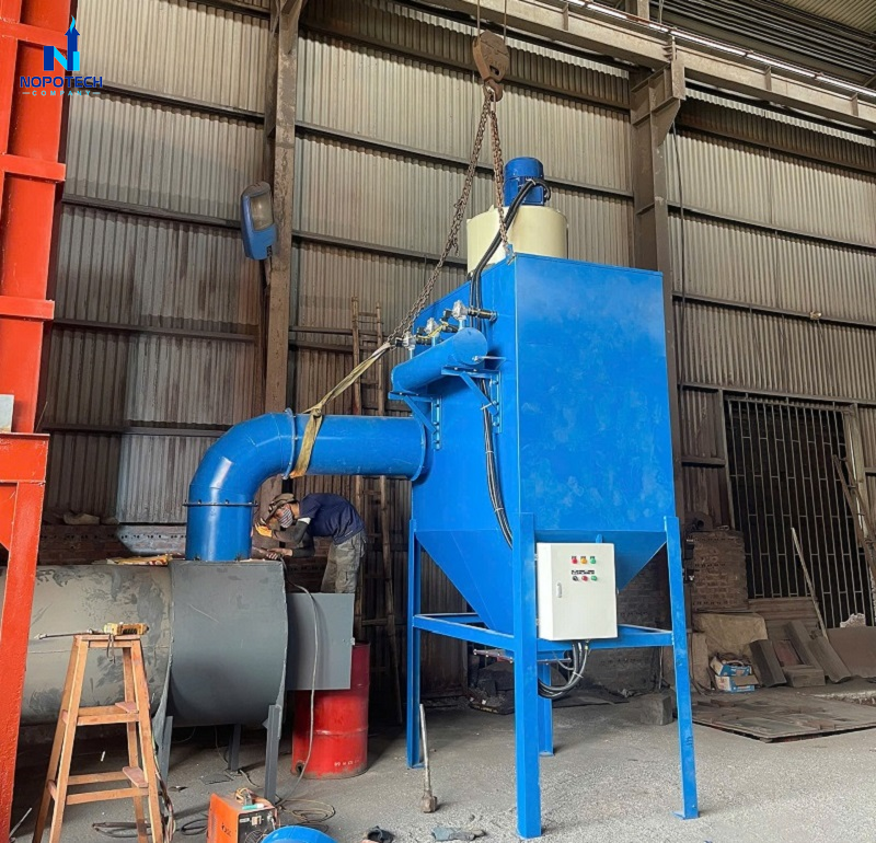 Xử lý bụi công nghiệp trong sản xuất dụng cụ mỹ phẩm