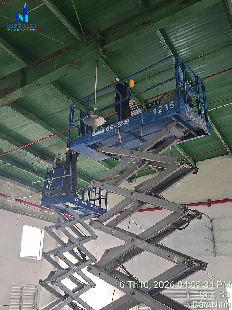 Dự án di chuyển và cải tạo hệ thống xử lý khí thải tại seoul metal