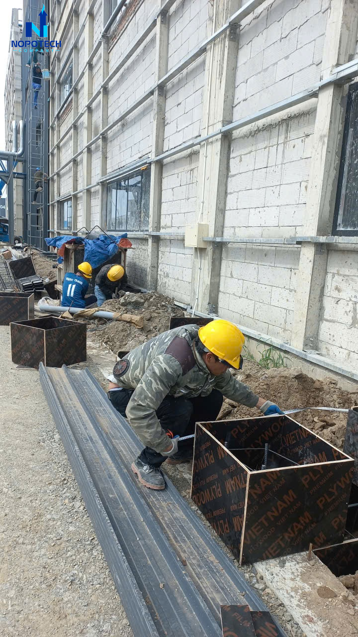 Dự án hệ thống xử lý khí thải lò hàn tại công ty JIFU Việt Nam