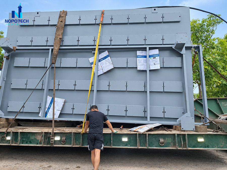 Dự án hệ thống xử lý khí thải nhà máy giấy GDT Ninh Bình