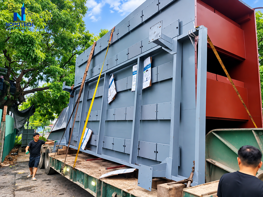Dự án hệ thống xử lý khí thải nhà máy giấy GDT Ninh Bình