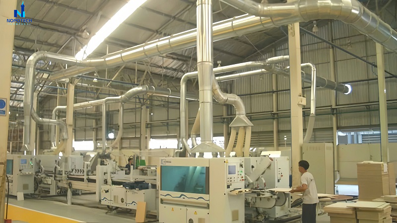 Hút khói bụi máy cắt laser fiber