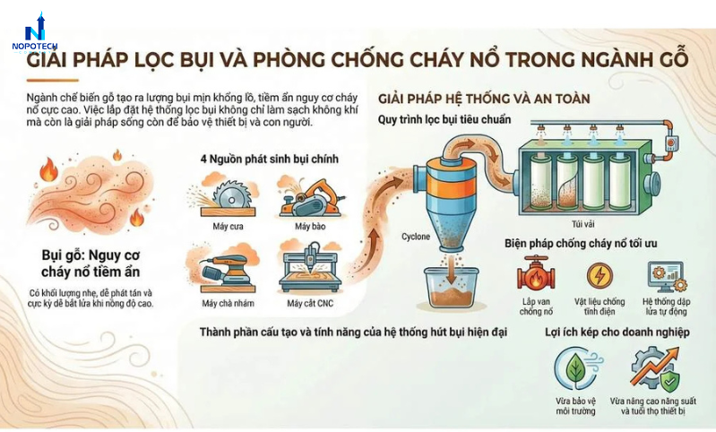 hệ thống hút bụi chống cháy nổ
