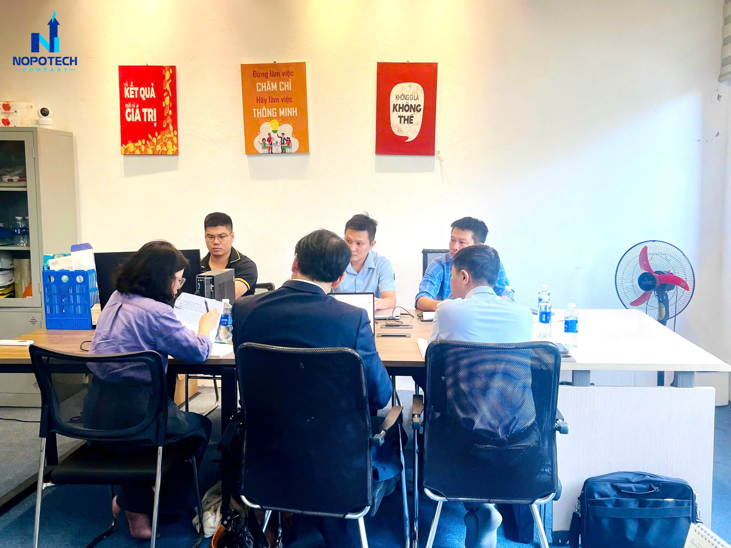 NOPOTECH làm việc cùng JUNUS Nhật Bản