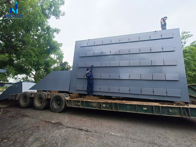 Xử lý khí thải hơi dung môi