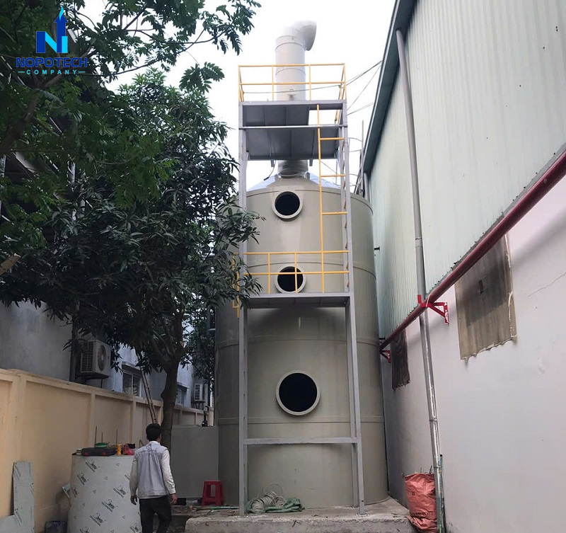 Xử lý khí thải lò nung gốm sứ